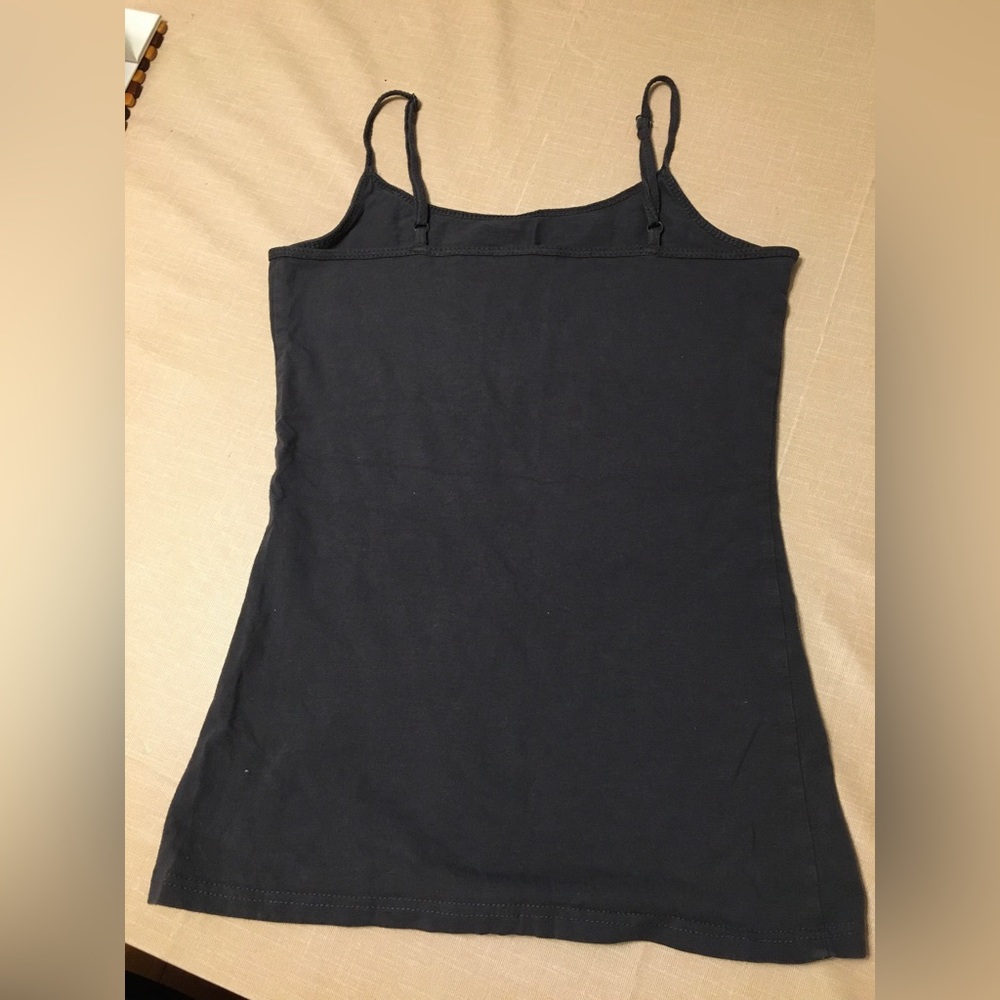WAREHOUSE ONE dark grey tank tops